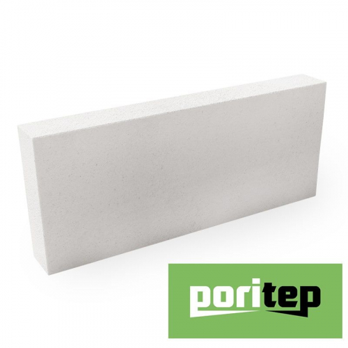 Пеноблоки перегородочные Poritep 625х250х125, D500