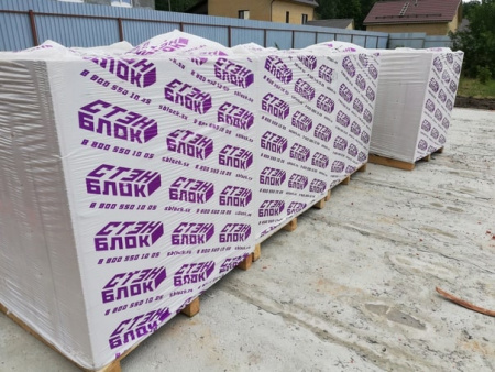 Газосиликатные стеновые блоки Стэнблок 600х400х200, D500
