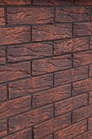 Клинкерный кирпич Faber Jar Евро 0,5НФ Онежский рифленый