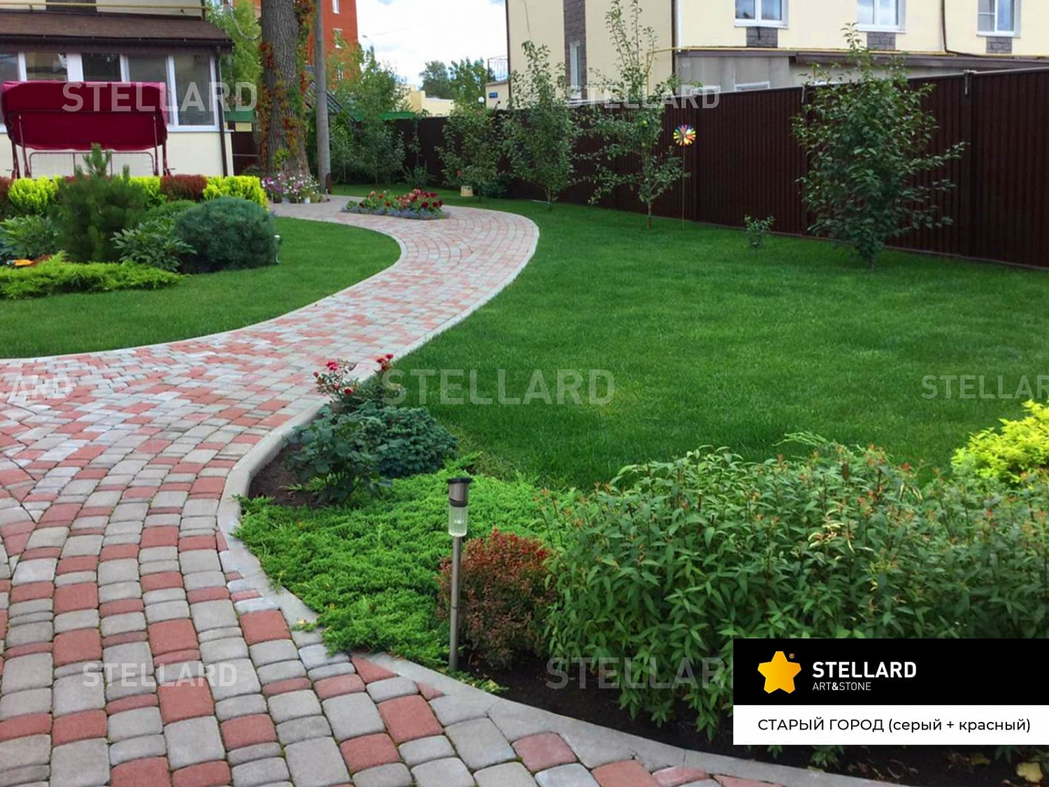 Тротуарная плитка Stellard Старый город 40