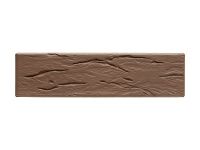 Облицовочный кирпич Старооскольский одинарный 1 НФ Коричневый рустик