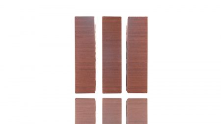 Облицовочный кирпич Керма одинарный 1 НФ Красный бархат УС